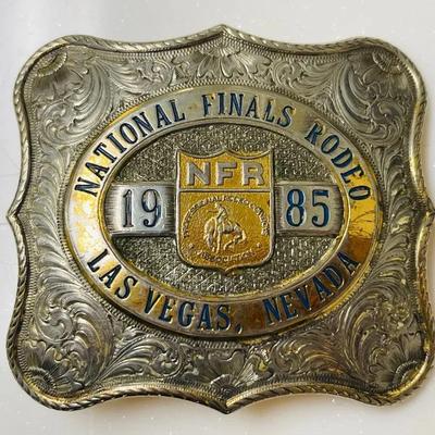1985 NFR “Gist”Belt Buckle 