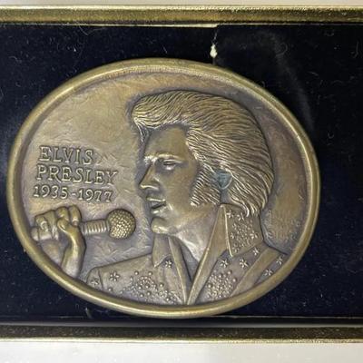 First Edition Commemorative Elvis Presley Buckle