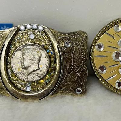 Custom Made One-of-a-Kind Claudia Gray Buckles