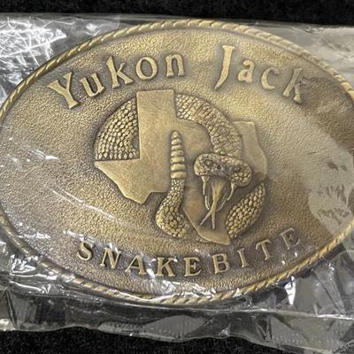 Vintage “Yukon Jack” Buckle NIP