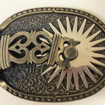 “Award Design Medals” Conquistador Belt Buckle