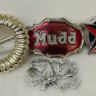 Vintage “Mudd” Buckle and More