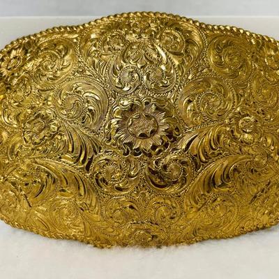 “Crumrine” Large Bronze Buckle