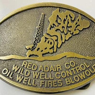 “Red Adair” Wild Well Control Buckle 
