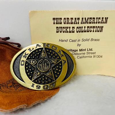 The Great American Buckle Collection Oklahoma