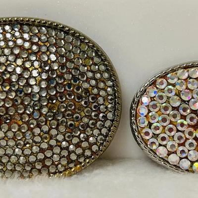 Vintage Custom Made Belt Buckles 