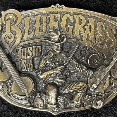 “The Great American Buckle Co.” Bluegrass USA Buckle