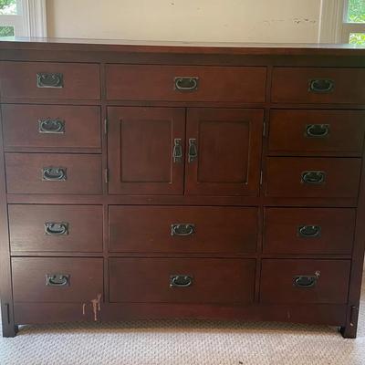 Large Mission Style Chest 