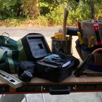 Bucket Organizer with Tools, New Huepar Laser Level And More 