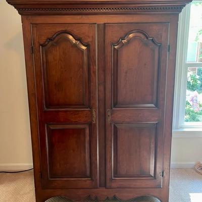 Solid Wood Armoire 