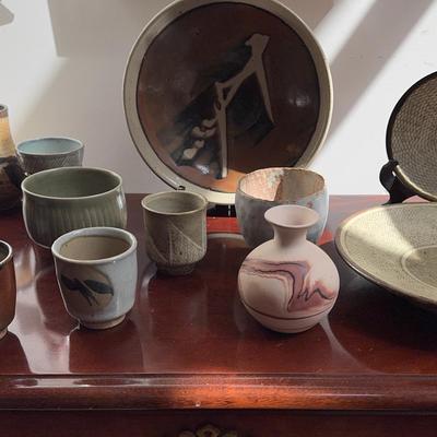 Lot Of Ceramic Bowls And Cups