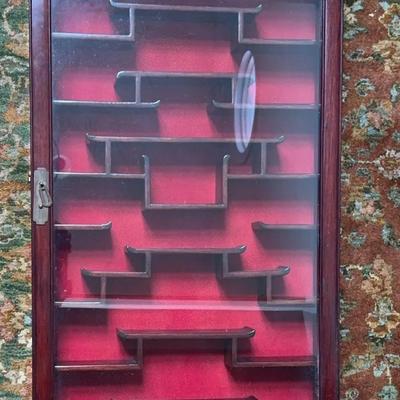 Japanese Netsuke Cabinet