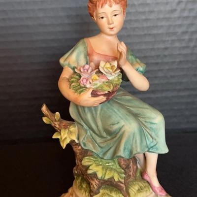 Vintage Lefton China Hand Painted Figurine