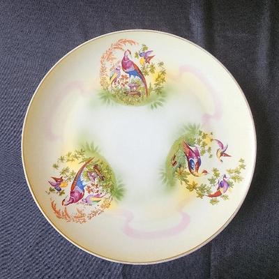 Vintage Beyer & Bock Volksted Game Plate, East Germany 