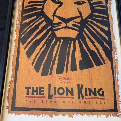 Disneys “The Lion King” Original Window Card Poster