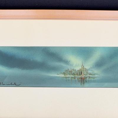 Vintage Steve Polomchak Signed Watercolor