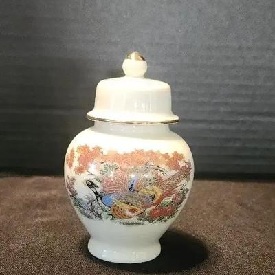 Vintage Japanese Porcelain Ginger Jar