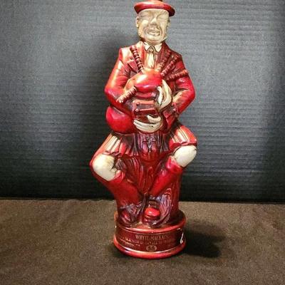 Whyte & Mackays 1969 Bagpipe Decanter