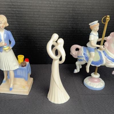 Porcelain Figures - Sebastian, Tupperware, Circle Of Love