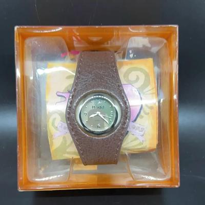 Mudd “Cool Camo” Kids Watch With Brown Band - New In Package