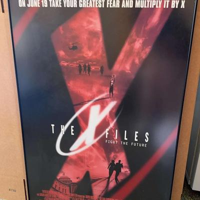 The X Files Framed Poster - Science Fiction Television