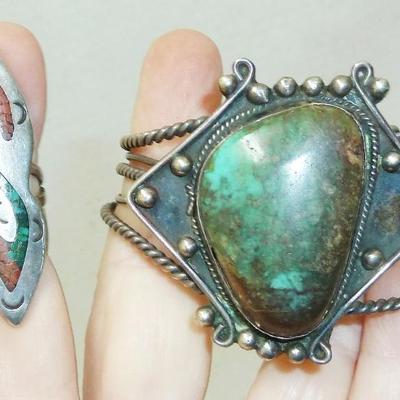Native American jewelry lot