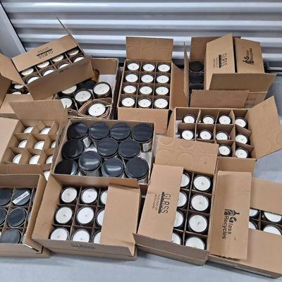 Handcrafted Candle Jars (13 Boxes)