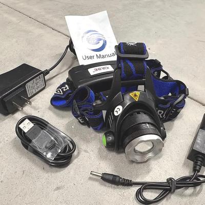 GRDE Rechargeable Headlamp 