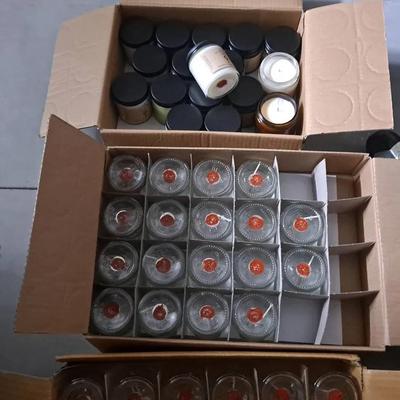Candle Variety:  Jar Candles and Glass Jars