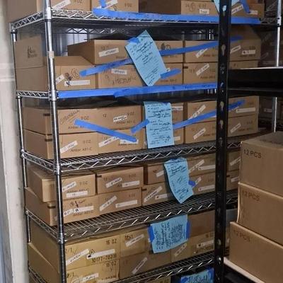 U-Line Metal Wire Shelving Unit