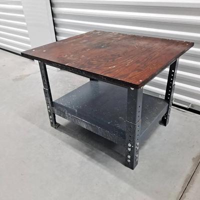 Wood and Metal Work Bench/Table