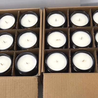 10 Boxes 9 Ounce Jars Of Candles, Varying Scents