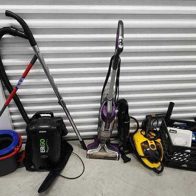 Vacuums- Backpack, Handheld And Rug And House Cleaning Supplies