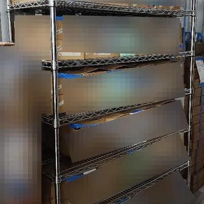 Metal Rolling Shelving Unit **MUST PICK UP LAST TIME SLOT**