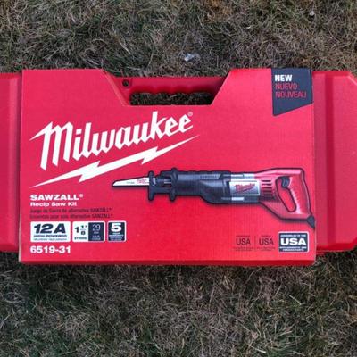 New Milwaukee Sawzall Reciprocating Saw – Heavy-Duty Power Tool