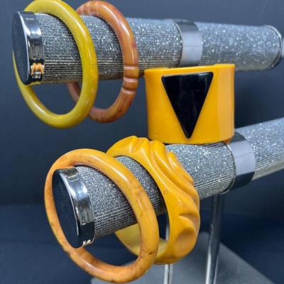Bakelite Bangle Bracelets & Cuff	