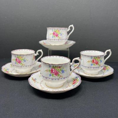 Cross-Stitched in Porcelain – Royal Albert Petit Point Tea Set