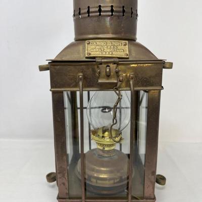1939 British Cargo Light – WWII-Era Utility with Industrial Charm $350