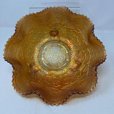 1915 Fenton Marigold Carnival Glass Bowl