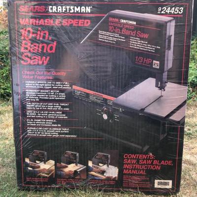Craftsman 10 inch Band Saw – Sturdy Tool for Woodworking or Metalwork