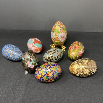 Symbols of Renewal: Handpainted Ukrainian Pysanky & Cloisonné Egg