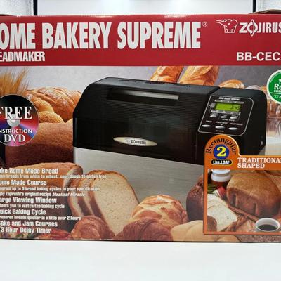 New Bread Maker Home Bakery Supreme Zojirushi Unused