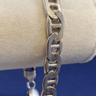 Sterling Silver Link Bracelet 