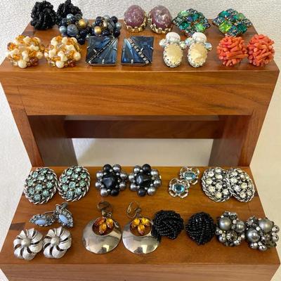 Earrings Vintage 40s-50s 