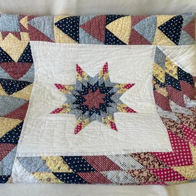 Lone star Pattern Quilt 