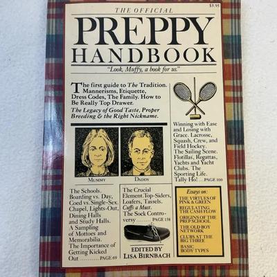 The Official Preppy Handbook, Presumed 1st Edition