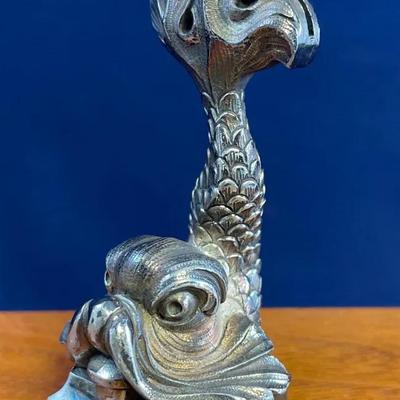 Christifle Photo Menu Holder Neptune