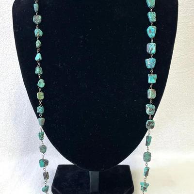 Turquoise Necklace, Vintage 