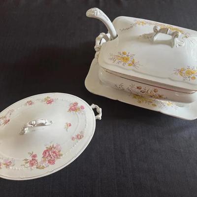 Lot 222: Grindley England Tureens 