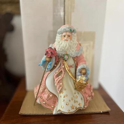 Lot 317: Barbary Mint Victorian Christmas Musical Santa Figurine
